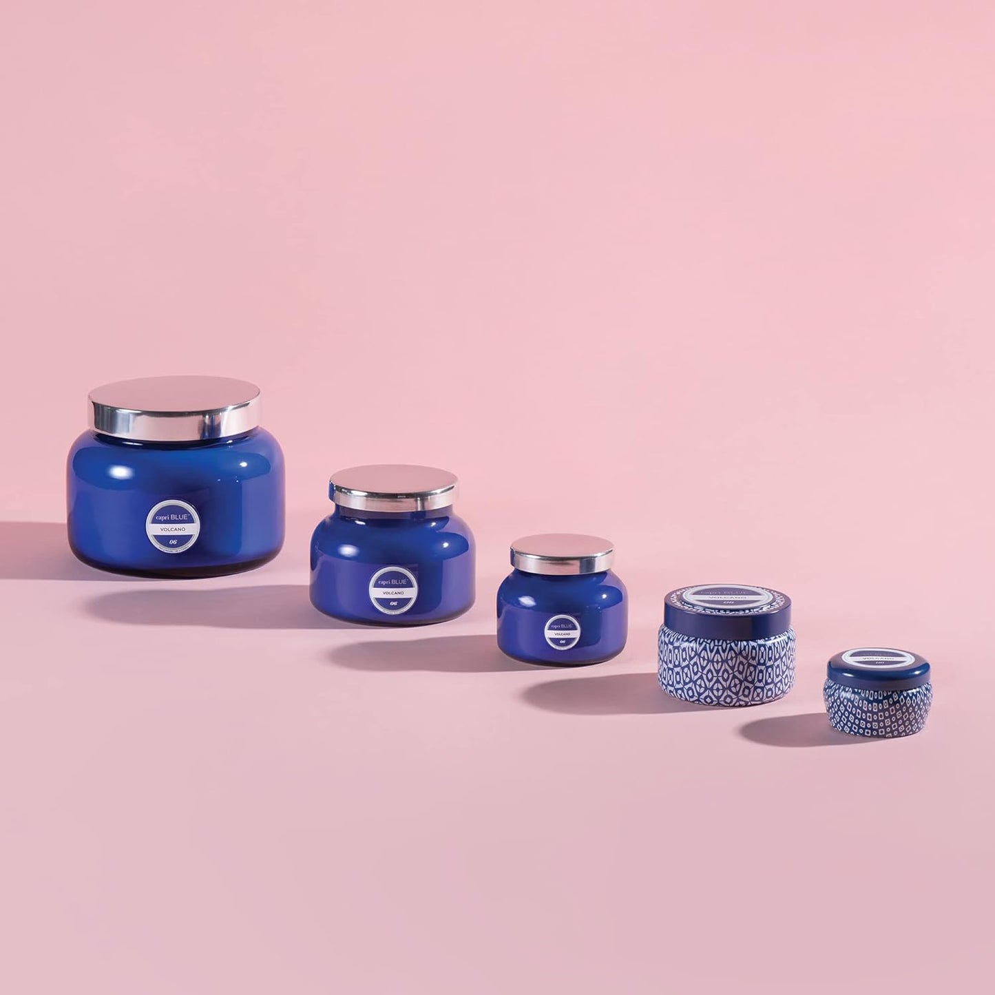 Luxury Capri Blue Volcano Tropical Fruit Sugared Citrus Candle