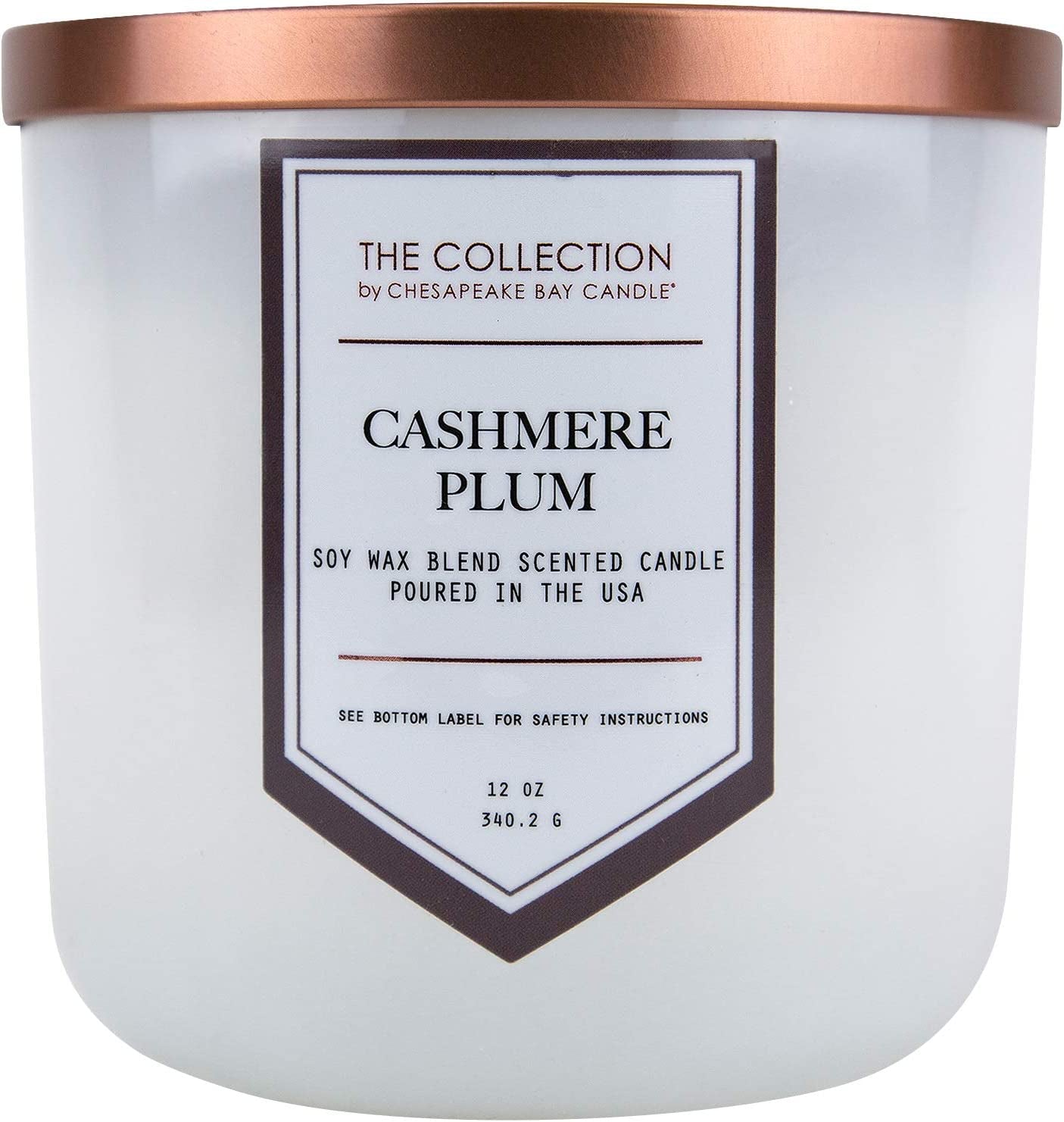 Luxury Cashmere Plum Candle - 2 Wick