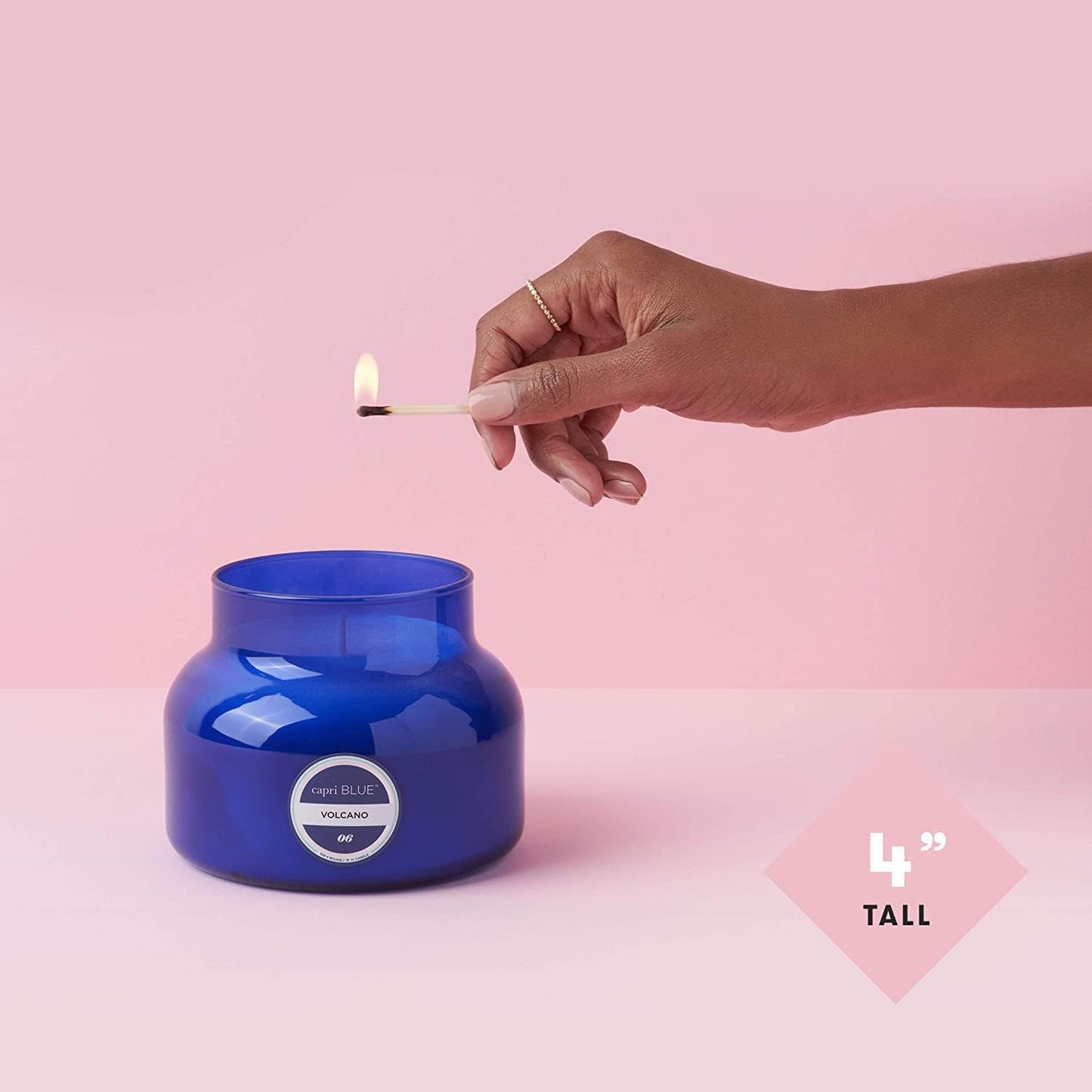 Luxury Capri Blue Volcano Tropical Fruit Sugared Citrus Candle