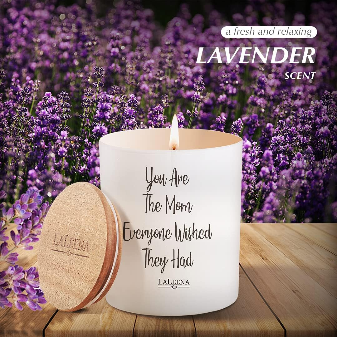 Luxury Aromatherapy Lavender Natural Soy Candle 