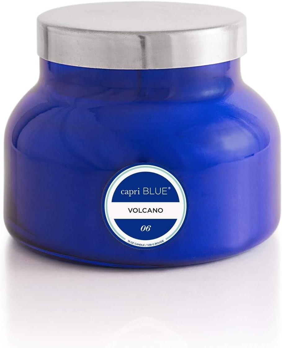 Luxury Capri Blue Volcano Tropical Fruit Sugared Citrus Candle  