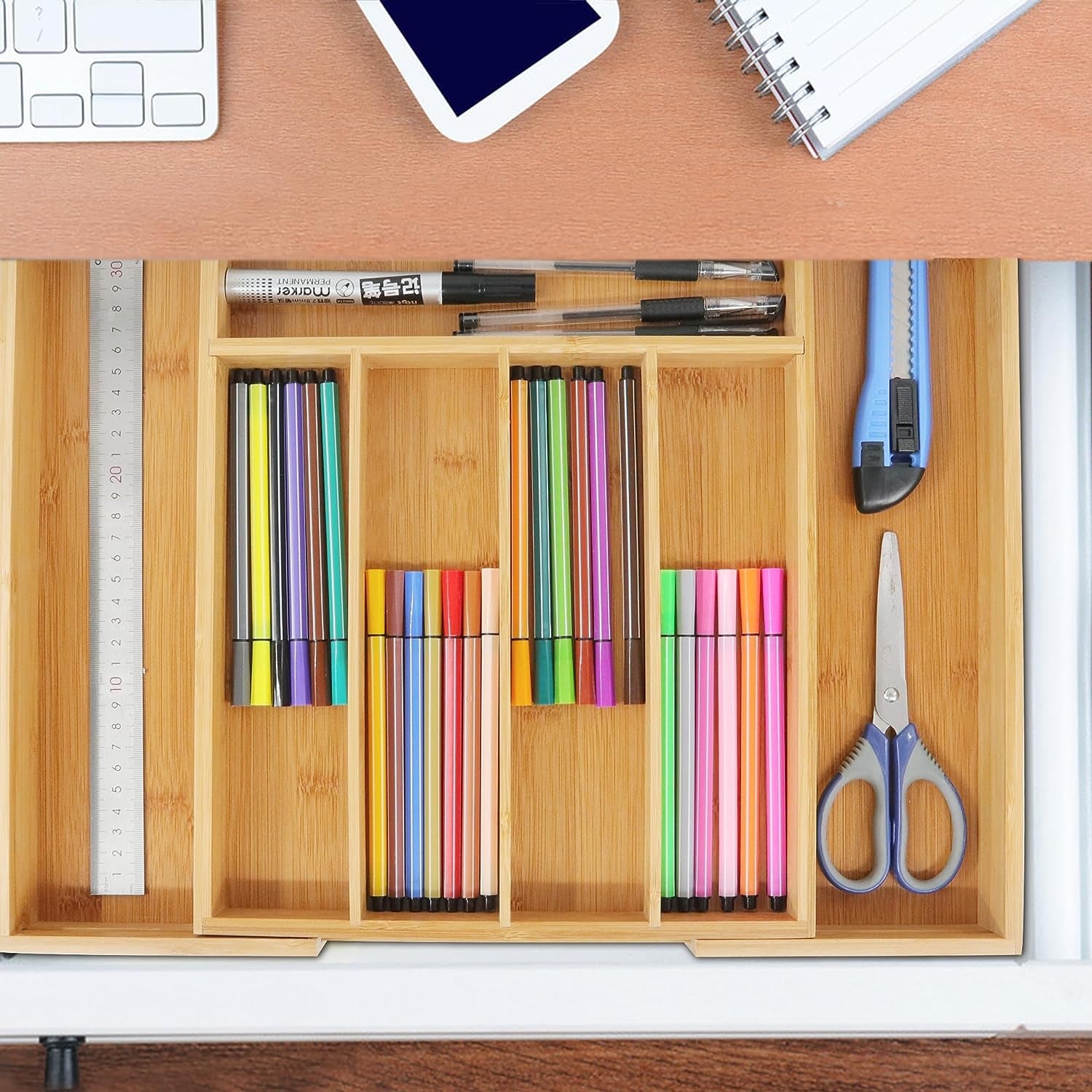 Bamboo Cutlery Tray 