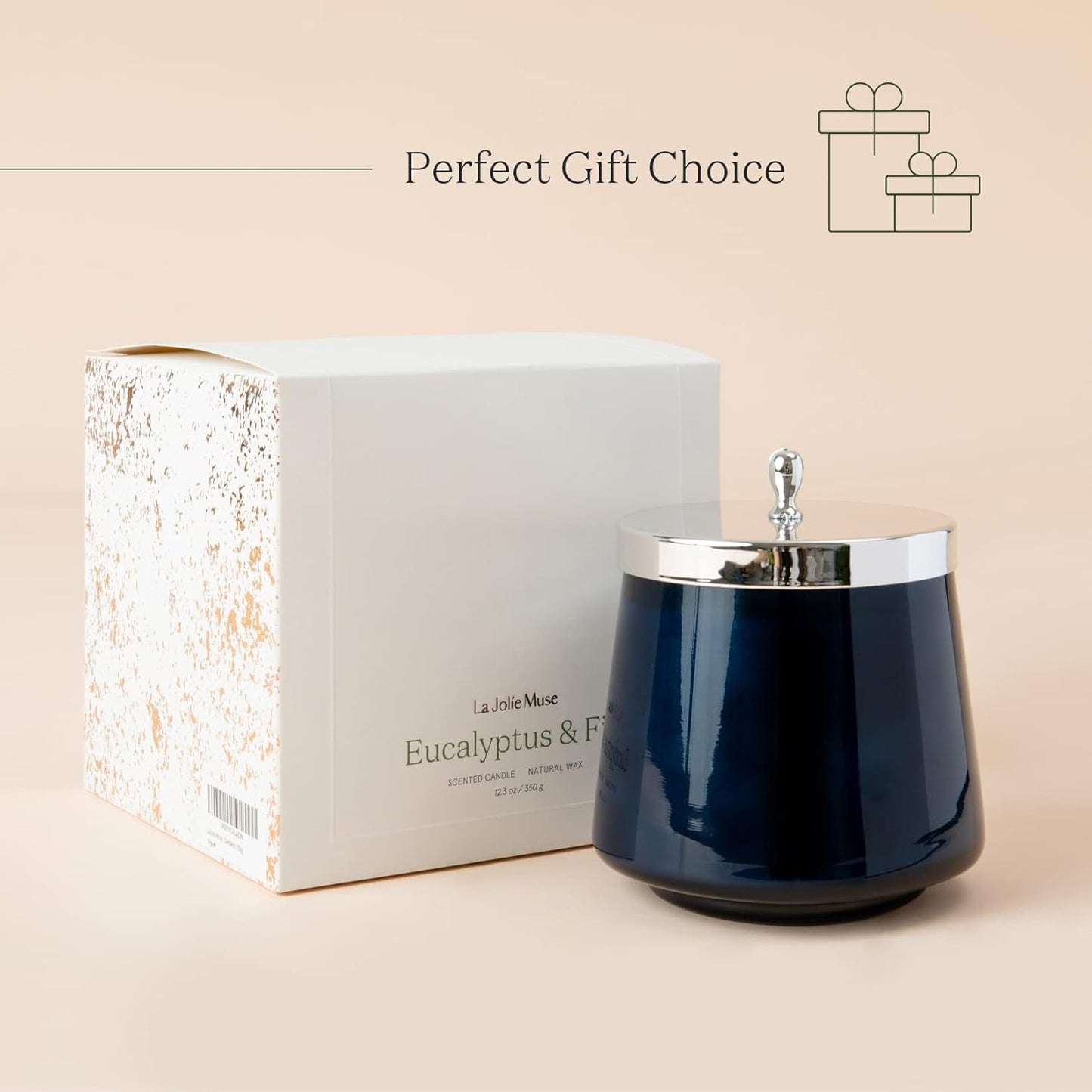 Luxury Aromatherapy Eucalyptus Natural Soy Candle 